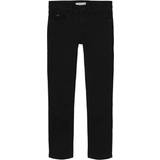 Viscose Trousers Name It Denim X-Slim Jeans - Black Denim (13209276)