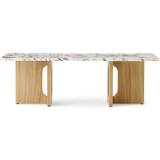 Audo Copenhagen Androgyne Oak/Calacatta Viola Coffee Table 45x120cm