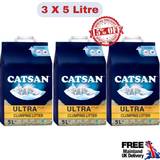 Catsan Pets Catsan Ultra Plus Clumping Litter Economy Pack: