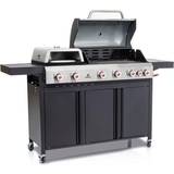 Lid Pizza Ovens Landmann 6.1 Gas BBQ with Pizza Oven