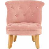 Pink Chairs Kid's Room Premier Housewares Kids Estelle Velvet