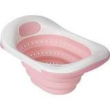 Clevamama foldable bath sink pink suitable for newborns