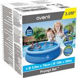 Pool 10ft Benross Avenli 10Ft Diameter Inflatable Family Pool
