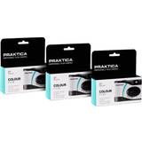 Instant Cameras Praktica Luxmedia 35Mm Disposable Film Camera With Flash, Pack Of 3