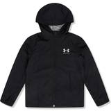 Breathable Material Jackets Children's Clothing Under Armour Boy's Sportstyle Windbreaker - Black/Mod Gray (1370183)
