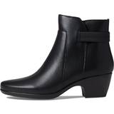 Clarks Lace Boots Clarks Womens Emily Holly Leather Laceless Ankle Boots