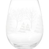 Lolita Festive Frosted Forest Stemless Wine Glass