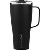 Dishwashable Parts Cups & Mugs BruMate Toddy XL Insulated Matte Black Travel Mug 94.6cl