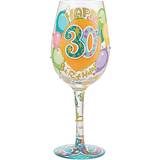 Lolita Happy 30th Birthday Wine Glass