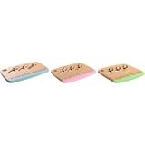 Dkd Home Decor 33,5 Blue Pink Cheese Board