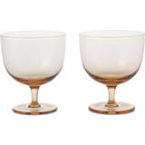 Pink Drinking Glasses Ferm Living Guest Drinking Glass
