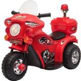 Homcom Toddler 3km/h Electric Motorbike Ride On w/ Lights Music Red