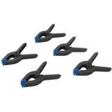 Silverline One Hand Clamps Silverline Pack Of 5 Spring 250136 5pk One Hand Clamp