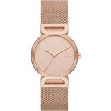 DKNY Wrist Watches DKNY Rose Gold 34mm Downtown D