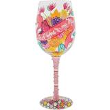 Lolita Glitter Diamante Large Wine Glass