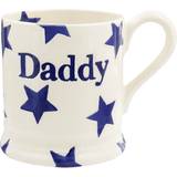 White Cups Emma Bridgewater Blue Star Daddy Cup