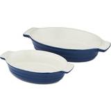 Stoneware Oven Dishes Barbary & Oak Set Of 2 Oven Dish