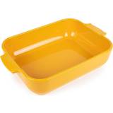 Yellow Oven Dishes Peugeot Appolia ceramic Oven Dish