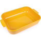 Yellow Oven Dishes Peugeot Appolia ceramic Oven Dish