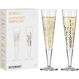 Ritzenhoff Goldnacht Champagne Glass