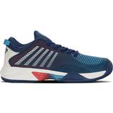 Blue Racket Sport Shoes K-Swiss Hypercourt Supreme Clay Court Shoe Men dark_blue