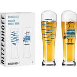 Ritzenhoff Beer Glasses Ritzenhoff wheat set of 2 Beer Glass