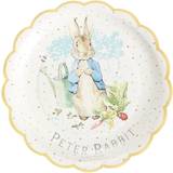 Disposable Plates Smiffys Peter rabbit classic tableware party plates x8