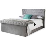 Built-in Storages Bed Frames Aspire Chesterfield Ottoman Superking 205x220cm
