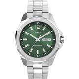 Timex Men Wrist Watches Timex Essex Avenue TW2W13900 Silberfarben
