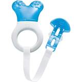 Mam Teething Toys Mam mini cooler teether and clip, blue