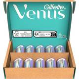 Venus Shaving Accessories Venus Gillette Deluxe Smooth Swirl Rasierklingen Damen, 10 Ersatzklingen für Damenrasierer mit 5-fach Klinge, für eine länger anhaltende, glatte Rasur