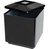 Black Ice Buckets Beaumont Insulated Square Ice Bucket