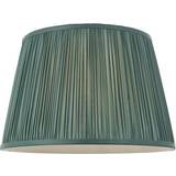 Loops Elegant Round Tapered Drum Fir Silk Cover Shade