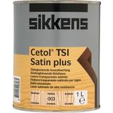 Woodstain Paint Sikkens Cetol TSI Satin Plus 1ltr Colourless Woodstain Brown