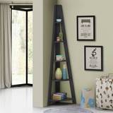Timber Art Design Scandinavian Retro Corner Ladder Book Shelf