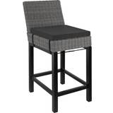 Grey Outdoor Bar Stools Garden & Outdoor Furniture tectake Bar stool Latina