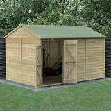 12 x 8 shed Forest Garden Beckwood 25yr Guarantee Reverse (Building Area )