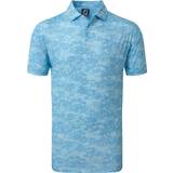 Men Polo Shirts FootJoy Cloud Camo Golf Polo Shirt