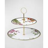 Multicoloured Cake Stands Wedgwood Hummingbird Fine Bone China Two-tier Cake Stand