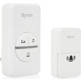 Byron Kinetic Doorbell With Chime White