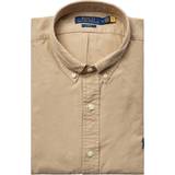 Polo Ralph Lauren Mens Surrey Tan Logo-embroidered Regular-fit Stretch-cotton Shirt