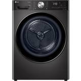LG Front - Heat Pump Technology Tumble Dryers LG FDV1110B 10kg Eco Hybrid Black