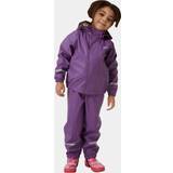 Zipper Rain Sets Children's Clothing Helly Hansen Kids' Bergen 2.0 Pu Purple 110/5 Crushed Gra Purple 110/5