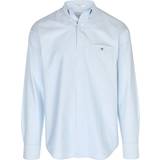 Gant Tops Gant Regular Fit Oxford Shirt - Light Blue