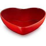 Le Creuset Serving Bowls Le Creuset L'Amour Heart Collection Cerise 2.9L Heart Serving Bowl