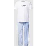 Men - White Pyjamas Polo Ralph Lauren Men's Short Sleeve Pyjama Box Set Fun Stripe Multi
