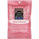 One With Nature Spa Blend Dead Sea Mineral Bath Salt Rose Petal 70g