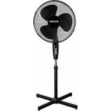 Floor Fans Standing Pedestal Stand Fan Adjustable Oscillating Rotating 3 Speed