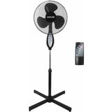 Cold Air Fans Floor Fans Remote Control Standing Pedestal Stand Fan Adjustable Oscillating Rotating