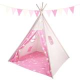 Baby Toys Soka teepee tent for kids foldable cotton canvas indoor outdoor playhouse